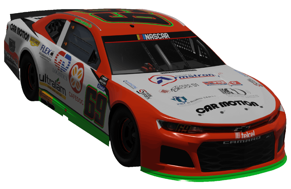 Auto NASCAR 69 temporada 2026 Car Motion